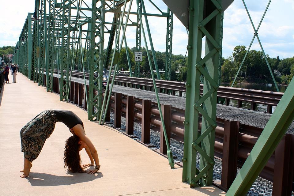 yoga pose du pont